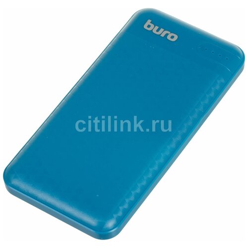 Мобильный аккумулятор Buro BP10G 10000mAh BP10G10PBL синий 104000₽