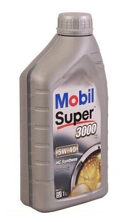 Масла моторные MOBIL super 3000 5W-40 1 литр