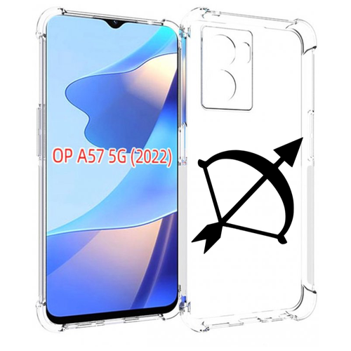 Чехол MyPads знак-зодиака-стрелец-7 для OPPO A57 5G(2022) задняя-панель-накладка-бампер чехол mypads знак зодиака скорпион 3 для oppo a57 5g 2022 задняя панель накладка бампер