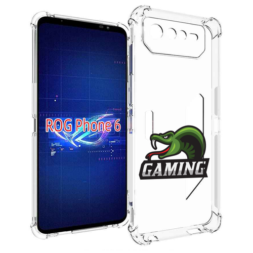 чехол mypads gaming 3 для asus zenfone 9 ai2202 задняя панель накладка бампер Чехол MyPads Gaming-3 для Asus ROG Phone 6 задняя-панель-накладка-бампер