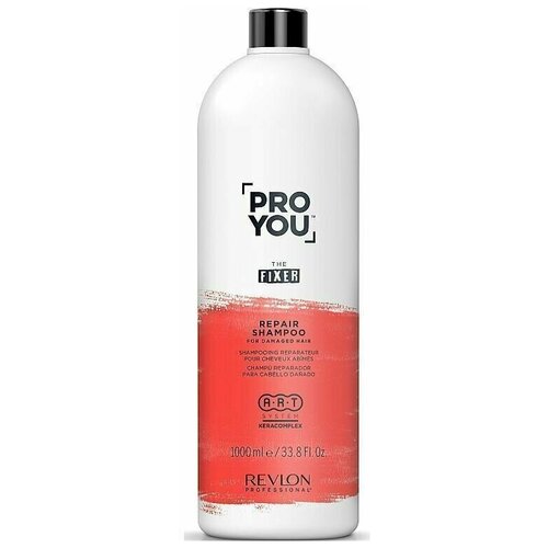 Шампунь для волос восстанавливающий Revlon Pro You The Fixer Repair Shampoo для поврежденных волос 1000 мл