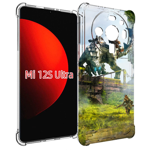 Чехол MyPads Horizon Zero Dawn для Xiaomi 12S Ultra задняя-панель-накладка-бампер чехол mypads horizon zero dawn для xiaomi 12t redmi k50 ultra задняя панель накладка бампер