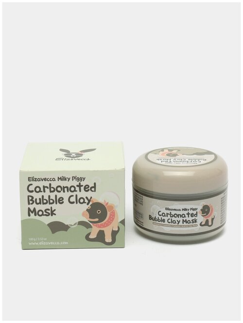 Маска для лица Elizavecca Milky Piggy Carbonated Bubble Clay Mask 100 г