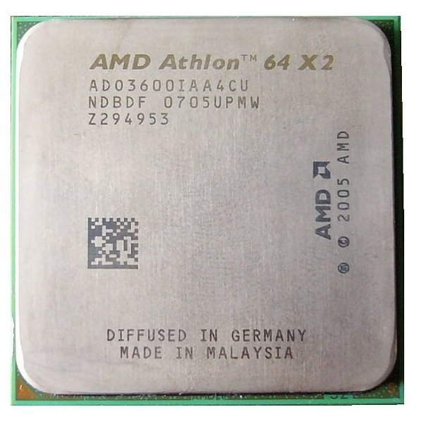 Процессор AMD Athlon 64 X2 3600+ Windsor AM2,  2 x 2000 МГц, OEM