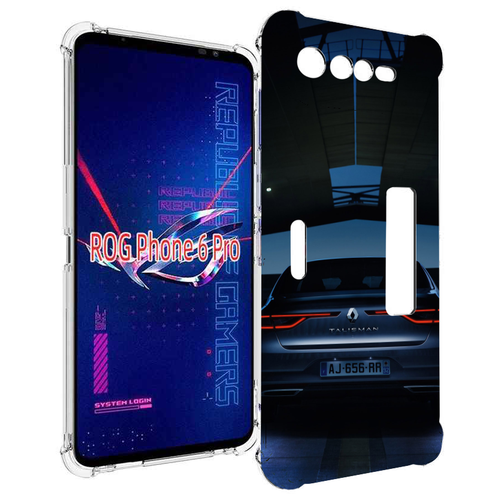 Чехол MyPads renault рено 1 для Asus ROG Phone 6 Pro задняя-панель-накладка-бампер чехол mypads рено 4 мужской для asus rog phone 6 задняя панель накладка бампер