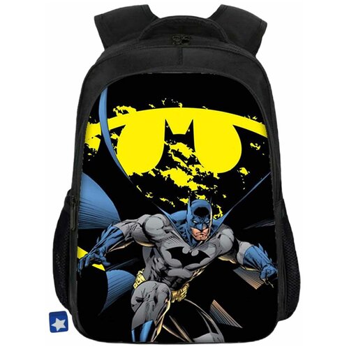 Рюкзак Бэтмен из комикса Batman (черный, 32х15х40 см)