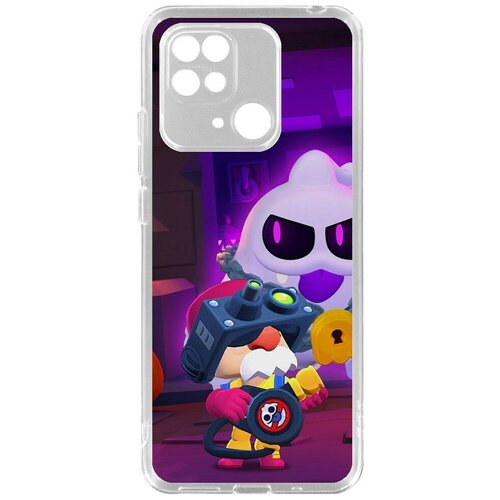   /  Krutoff Clear Case Brawl Stars-     Xiaomi Redmi 10C