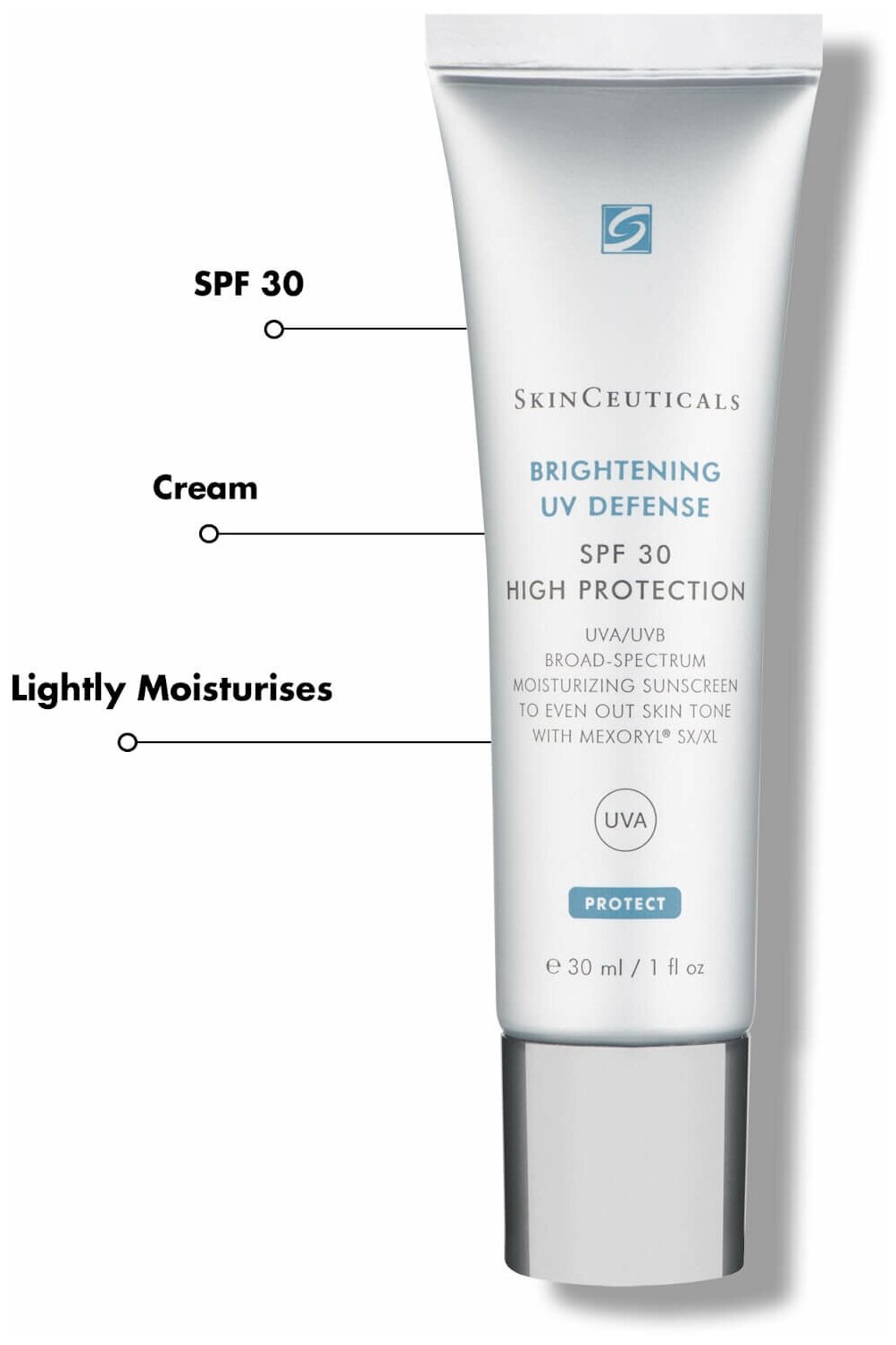 SkinCeuticals Солнезащитное средство SPF 30 Brightening UV defense, 30 мл (SkinCeuticals, ) - фото №3