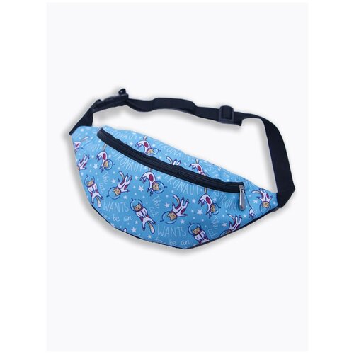 Сумка поясная Bag & You, голубой