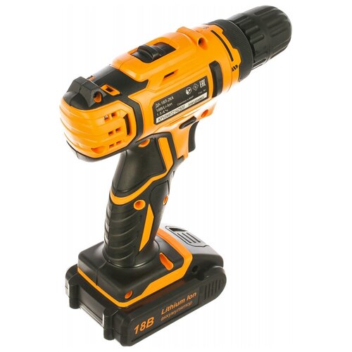 Аккумуляторная дрель-шуруповерт Вихрь ДА-18Л-2КА 721425 421300₽