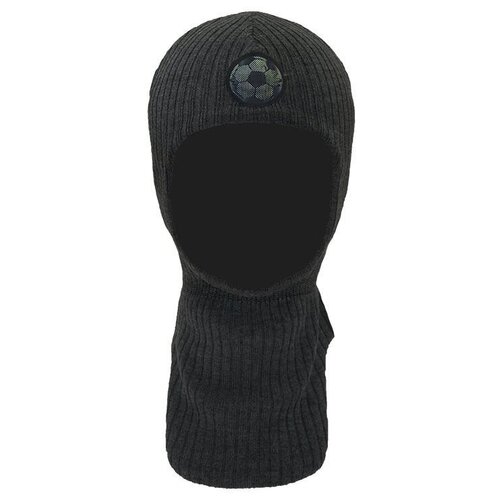 Шапка-шлем Goal, цвет темно-серый, размер 52-54