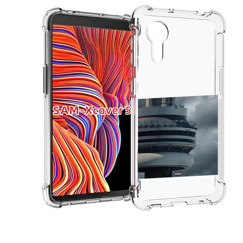 Чехол MyPads Drake - Views для Samsung Galaxy Xcover 5 задняя-панель-накладка-бампер