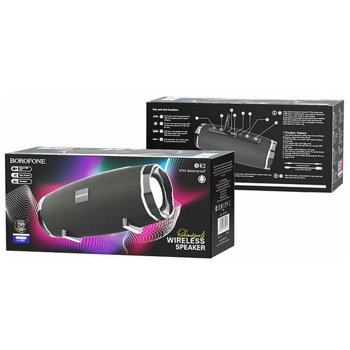 Колонка блютуз Borofone BR3 черный 117000₽