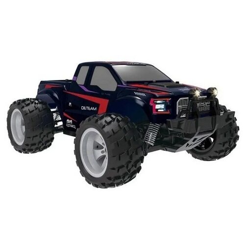 Радиоуправляемый монстр Double Eagle Ford F-150 Raptor (черный) 1:18 4WD 2.4G RTR double eagle машинка внедорожник ford raptor на р у 1 18 свет e325 003