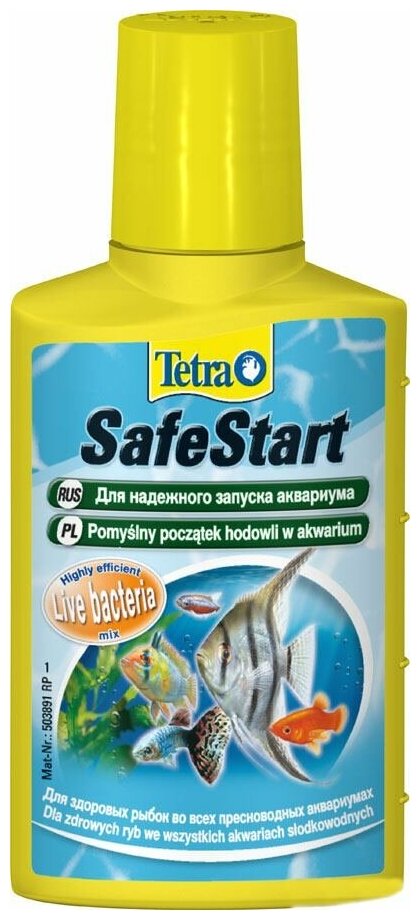 Tetra Safe Start бактериальная культура для запуска аквариума 50 мл - фотография № 4
