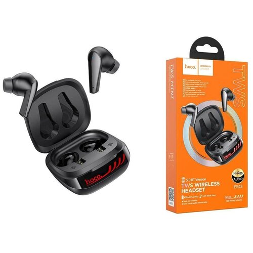 Наушники беспроводные HOCO ES43 Lucky sound TWS черные 129500₽