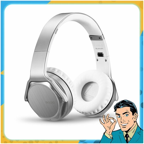 Наушники беспроводные Bluetooth полноразмерные универсальные с режимом портативной колонки складные 399900₽