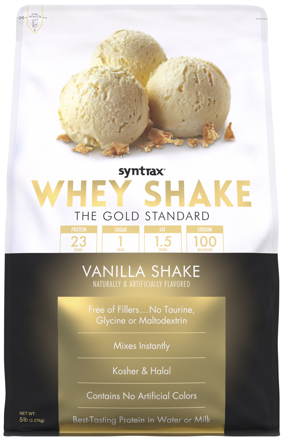 Syntrax Whey Shake (2270 гр) (ваниль)