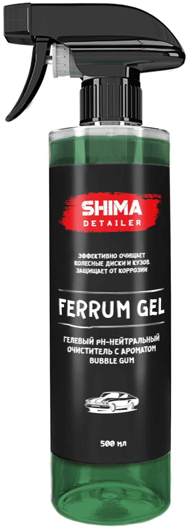 PH-нейтральный гелевый очиститель SHIMA DETAILER FERRUM GEL