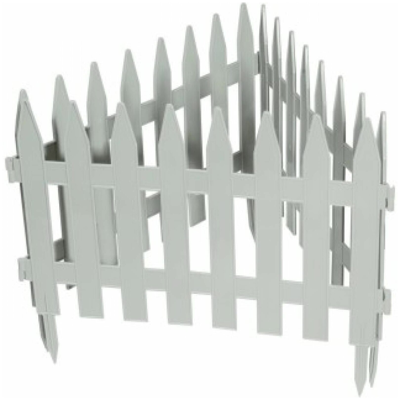 Забор декоративный "Рейка", 28х300 см, белый, Россия// Palisad 65004 . - фотография № 1