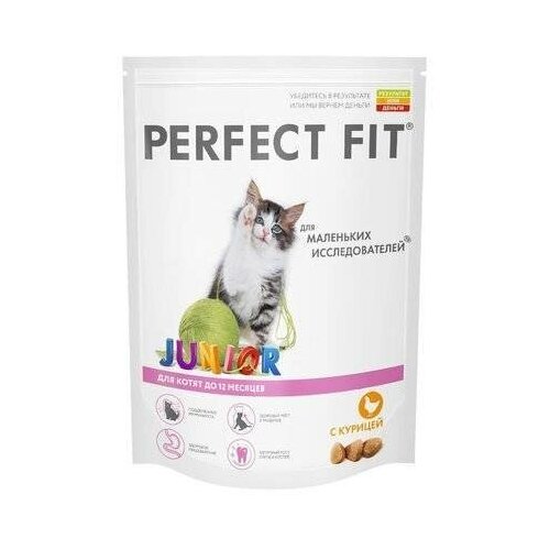 Perfect Fit Сухой корм для котят с курицей (PERFECT FIT Junior Ck 10*650g) 1016221810172975 | 0,65 кг 25232 (1 шт)