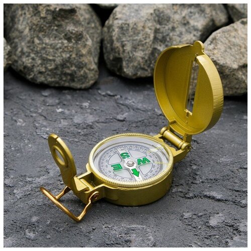 Компас жидкостный Искатель, золотой компас жидкостный искатель золотой компас с прицелом для спортивного ориентирования