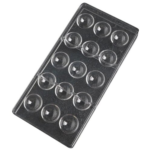 Форма для конфет Полусфера 15 ячеек Bake Ware