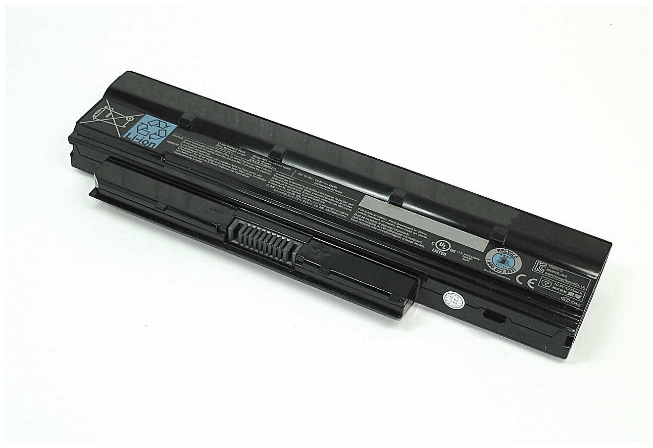 Аккумуляторная батарея для ноутбука Toshiba NB505 (PA3820U-1BRS) 48 Wh черная