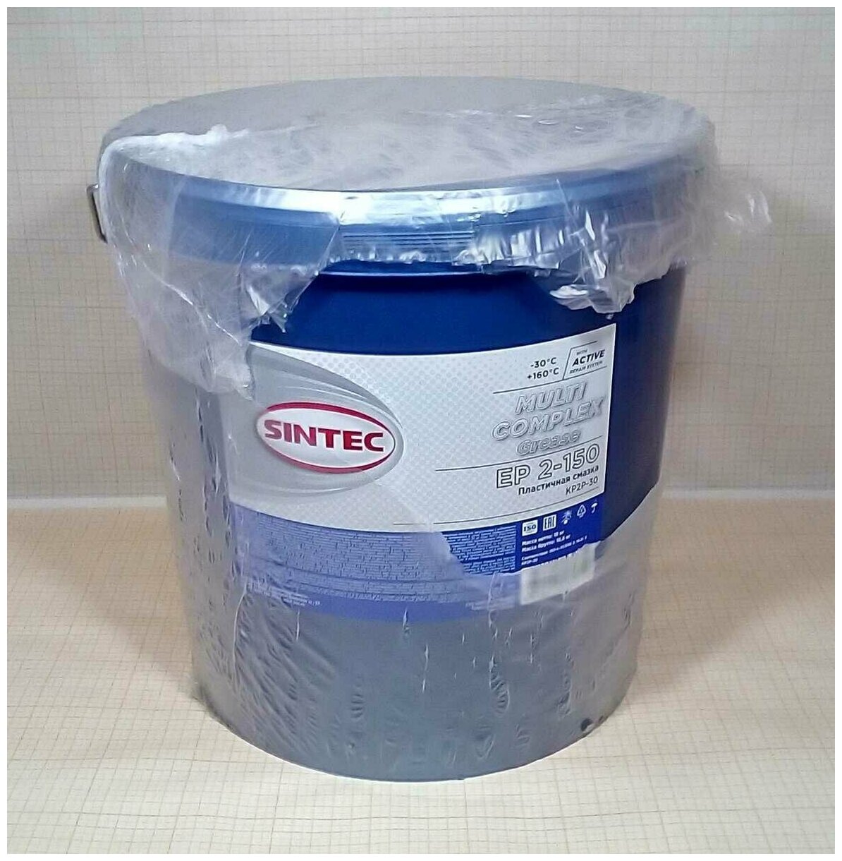 Смазка SINTEC MULTI COMPLEX GREASE EP 2-150 (18 кг) синяя 81806