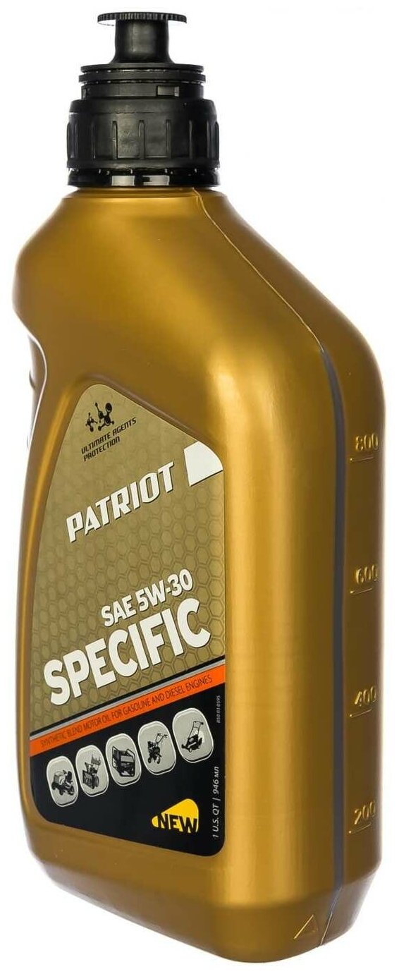 Масло Patriot SPECIFIC HIGH-TECH 5W30 SJ/CF 0.95 л