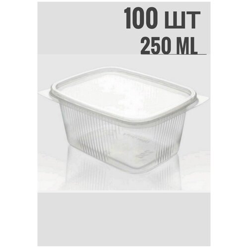 Пищевой контейнер 250 мл 100 шт