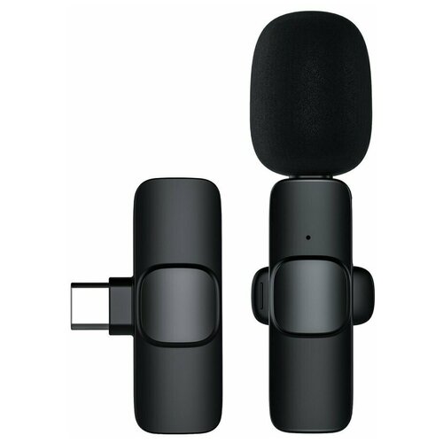Микрофон Remax K02 с подключением Type-С черный