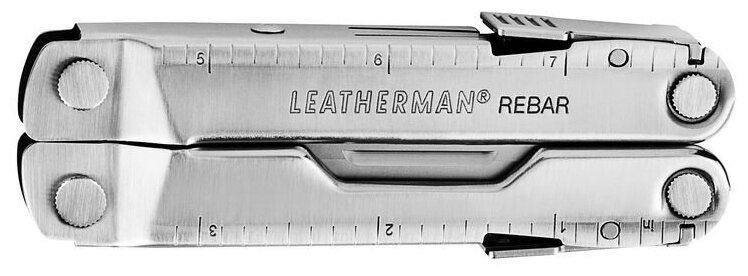 Мультитул Leatherman Rebar (831560) 101.6мм 17функций серебристый карт.коробка - фото №17