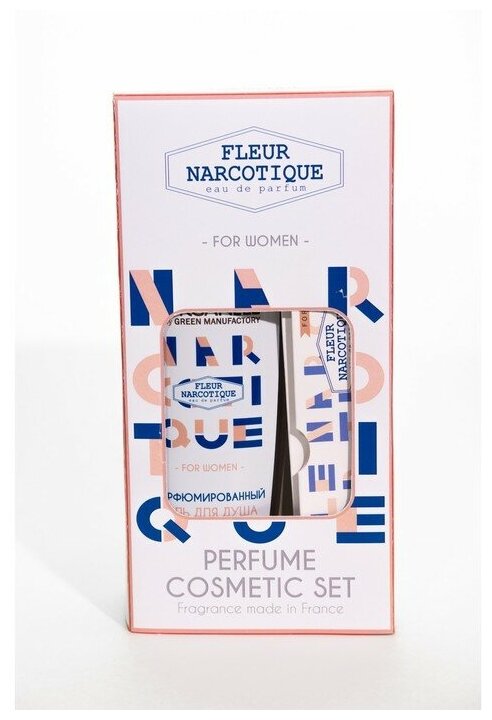 Подарочный набор женский Fleur Narcotique, гель для душа 250 мл, парфюмерная вода 30 мл 9236204