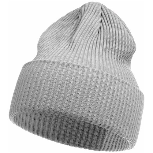 Шапка teplo, размер 56-58, серый шапка teplo демисезонная размер 56 58 синий