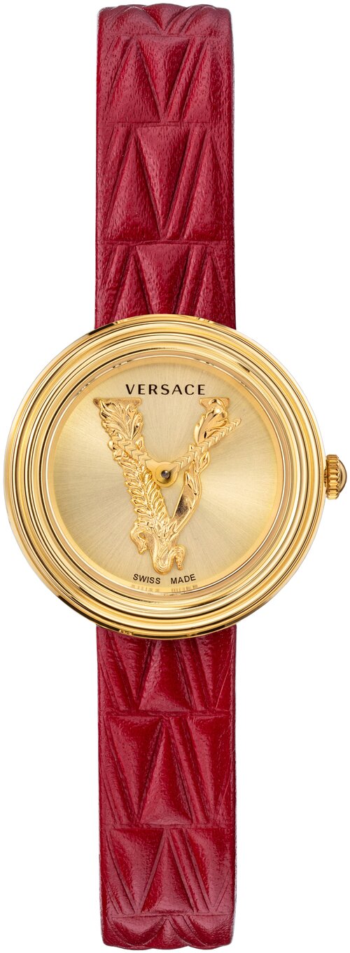 Наручные часы Versace Virtus, золотой, красный