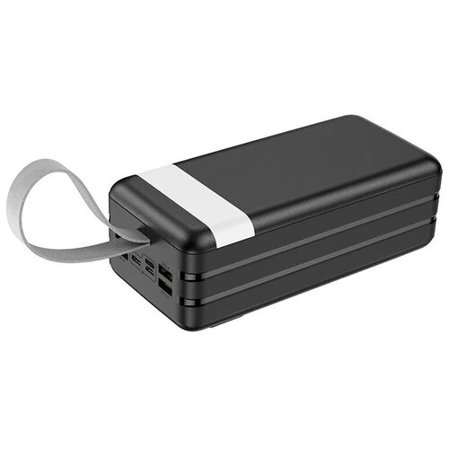 Портативный внешний аккумулятор Super Fast Charge 80000mAh универсальный 296WhLCD дисплейфункция настольной лампыбыстрая зарядкаЧерный 590000₽