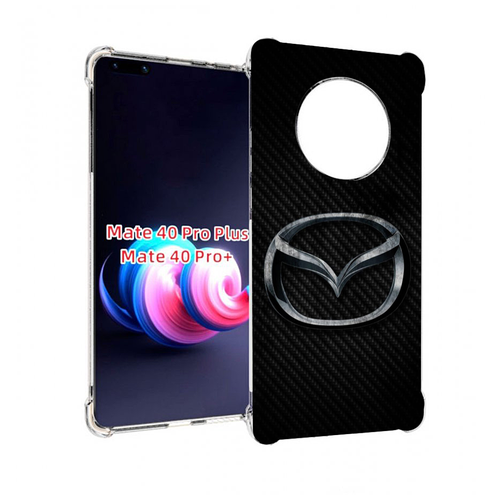 Чехол MyPads mazda мазда 1 женский для Huawei Mate 40 Pro+ Plus задняя-панель-накладка-бампер