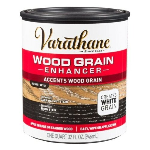 Состав для подчеркивания текстуры древесины Varathane Wood Grain Enhancer (Белый, Qts 0,946 л.)