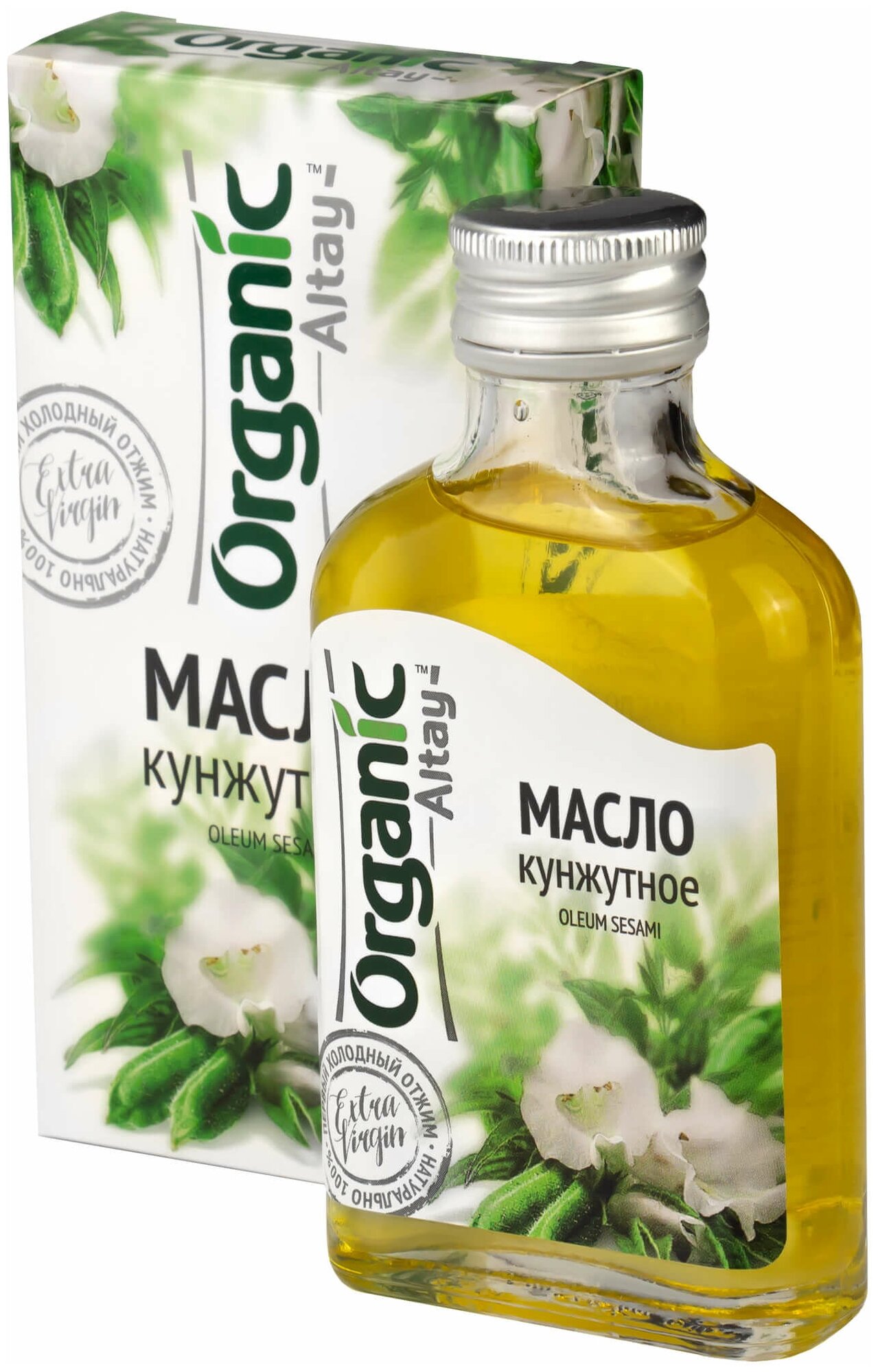 Масло кунжутное Organic Altay 100мл - фото №9