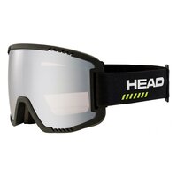 Очки горнолыжные HEAD Contex Pro 5K Race+Sl Линза 5K + Доп Линза Black/Chrome