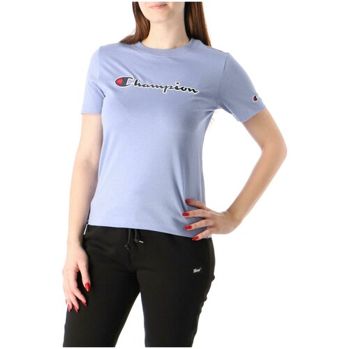 фото Футболка rochester champion logo crewneck t-shirt женщины 114472-vs076 m