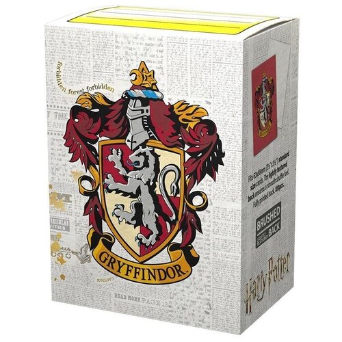 Протекторы Dragon Shield - Brushed Art Wizarding World Gryffindor (100 шт.)