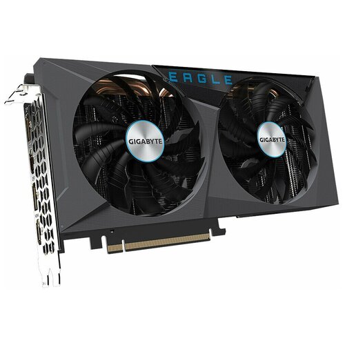 GigaByte GeForce RTX 3060 Eagle 12G LHR 1777Mhz PCI-E 40 12288Mb 15000Mhz 192-bit 2xHDMI 2xDP GV-N3060EAGLE-12GD Rev 20 6202600₽