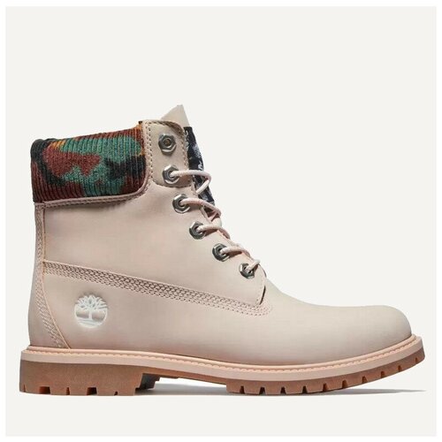 Timberland Ботинки 6 INCH HERITAGE BOOT CUPSOLE WP RU 40 US 9.5, lt pnk nub w camo