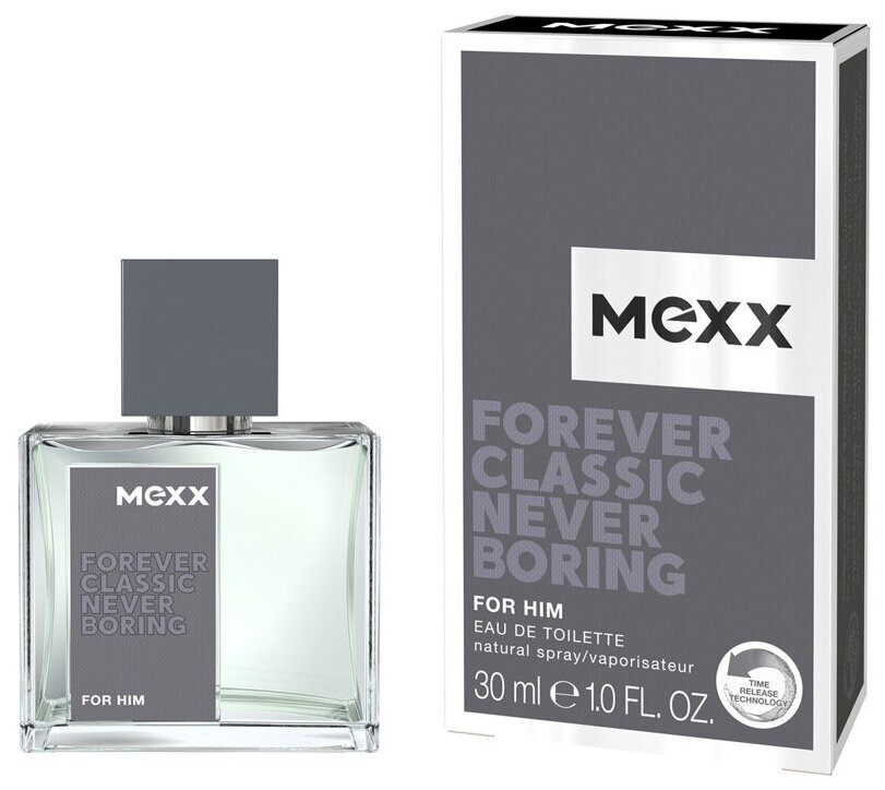 Mexx, Forever Classic Never Boring For Him, 30 мл, туалетная вода мужская
