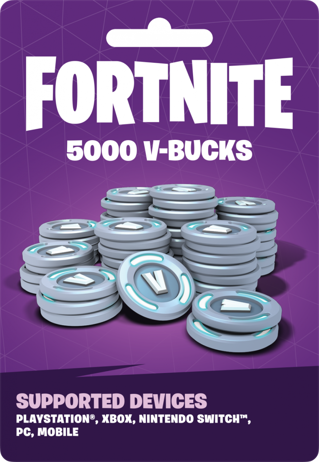 Игровая валюта Fortnite - 5000 V-Bucks (Все страны) — купить в интернет ...