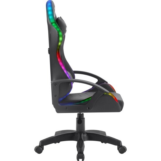 Кресло геймерское Defender Factor X RGB, Черный, класс 2, PU — фото 1