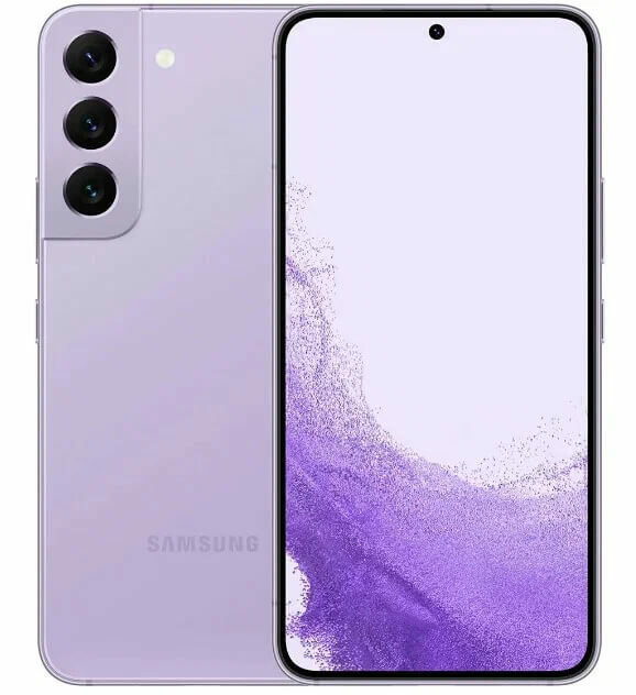 Смартфон Samsung Galaxy S22 8/128 ГБ, Dual: nano SIM + eSIM, лавандовый