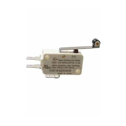 V19T16-EZ400A06, микропереключатель SPDT лапка с роликом 250В 16A фастон 4,7мм 4.92N
